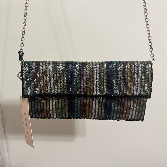 FINAL PRICE NWT BCBGeneration Beaded Purse - Picture 2 of 5